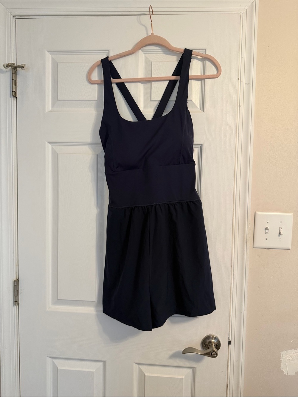 ZYIA Active 3XL Navy Athletic Romper
